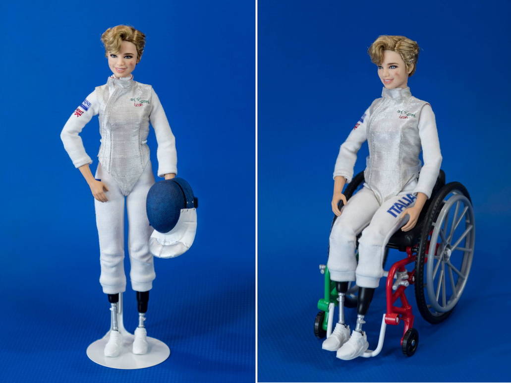 Paralympic Athlete Bebe Vio Gets a Barbie